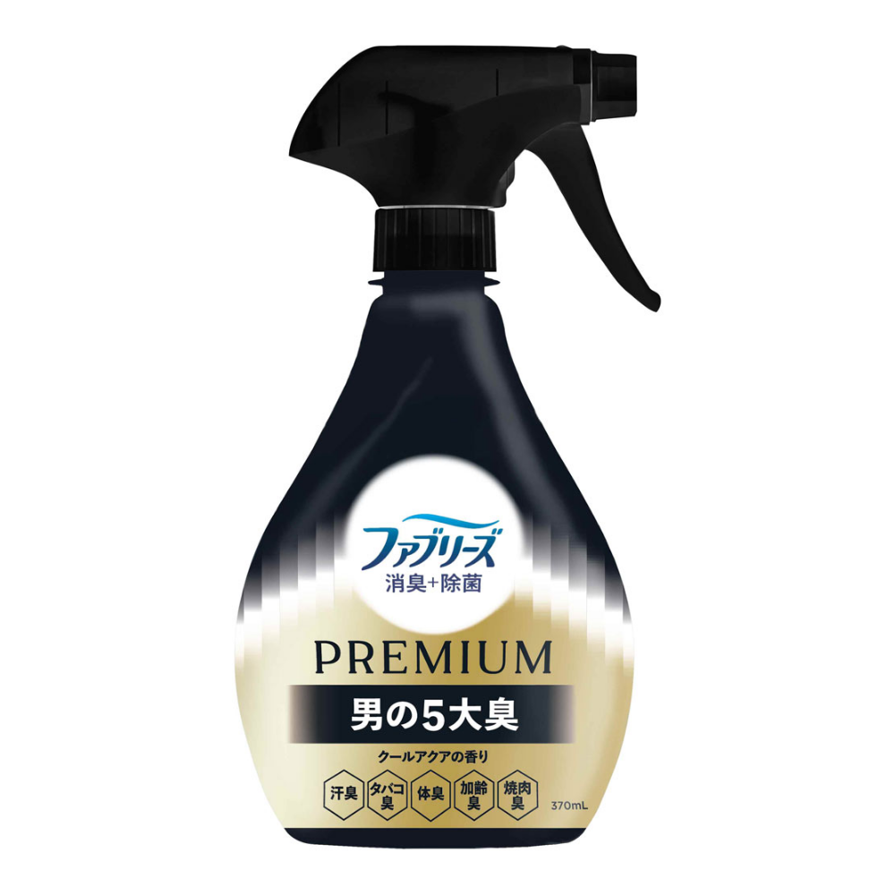 ファブリーズ　消臭＋除菌プレミアムメン　クールアクアの香り