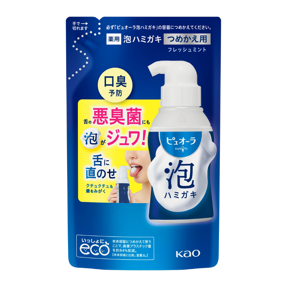 ピュオーラ　泡ハミガキ　フレッシュミント　詰替