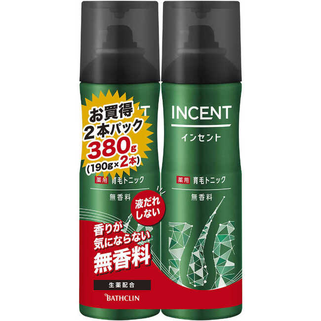 インセント 薬用育毛トニック 無香料