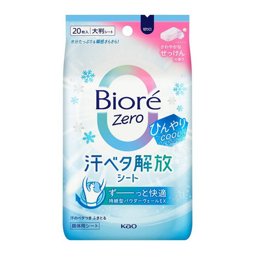 ビオレＺｅｒｏシート クール さわやかなせっけんの香り