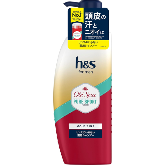 ｈ＆ｓ ｆｏｒ ｍｅｎ ゴールド２ｉｎ１ オールドスパイス ピュアスパイスの香り