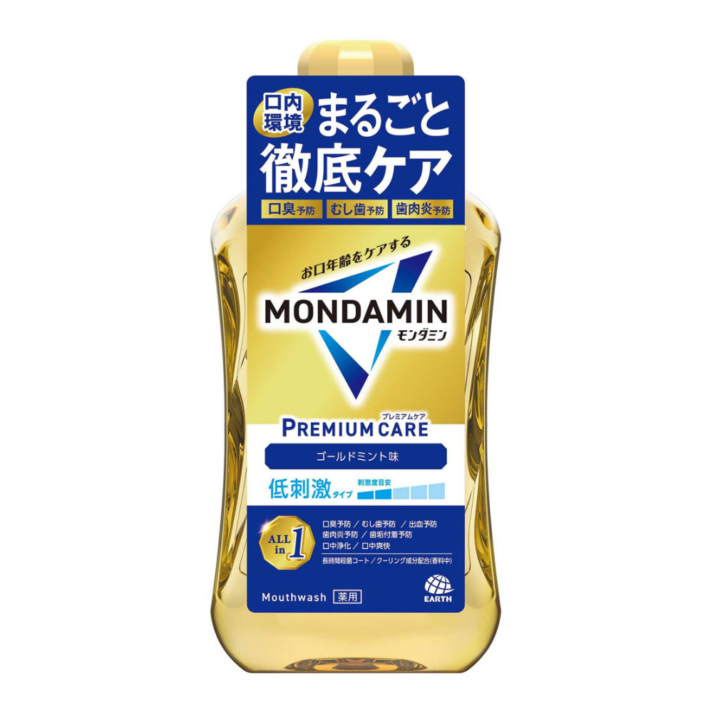 モンダミン　プレミアムケア　ゴールドミント